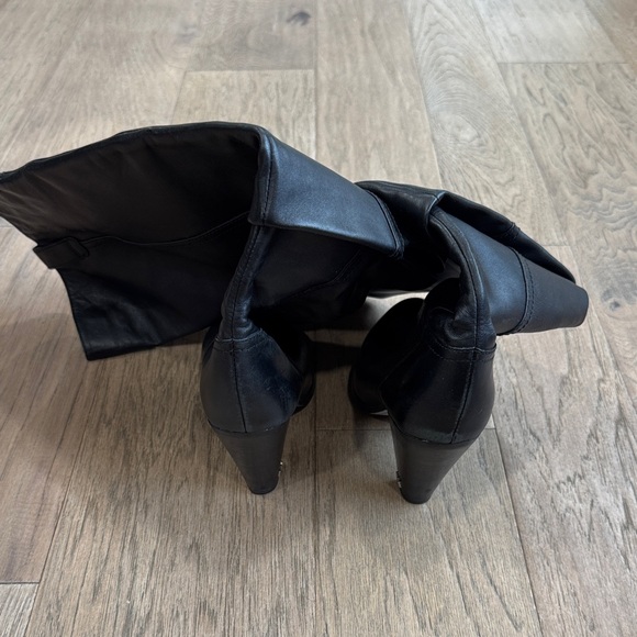 Michael Kors Black Over the Knee Boots Size 6.5 - Picture 4 of 10